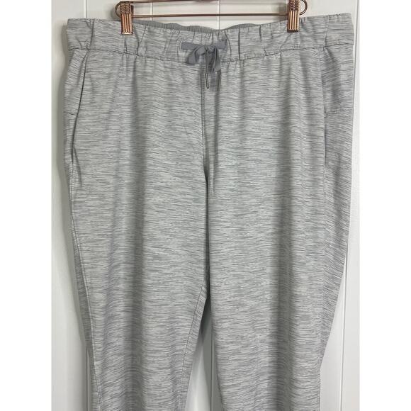 Lululemon On The Fly Pant 28" Straight Leg Wee Are From Space Nimbus Ice Grey 12 - Picture 5 of 10